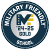 Military Friendly 2023-24 badge