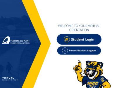 Virtual Orientation slideshow with Chase