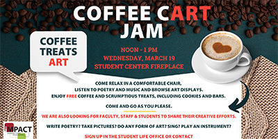 Coffee Cart Jam Calmar March 19, 2025 promo