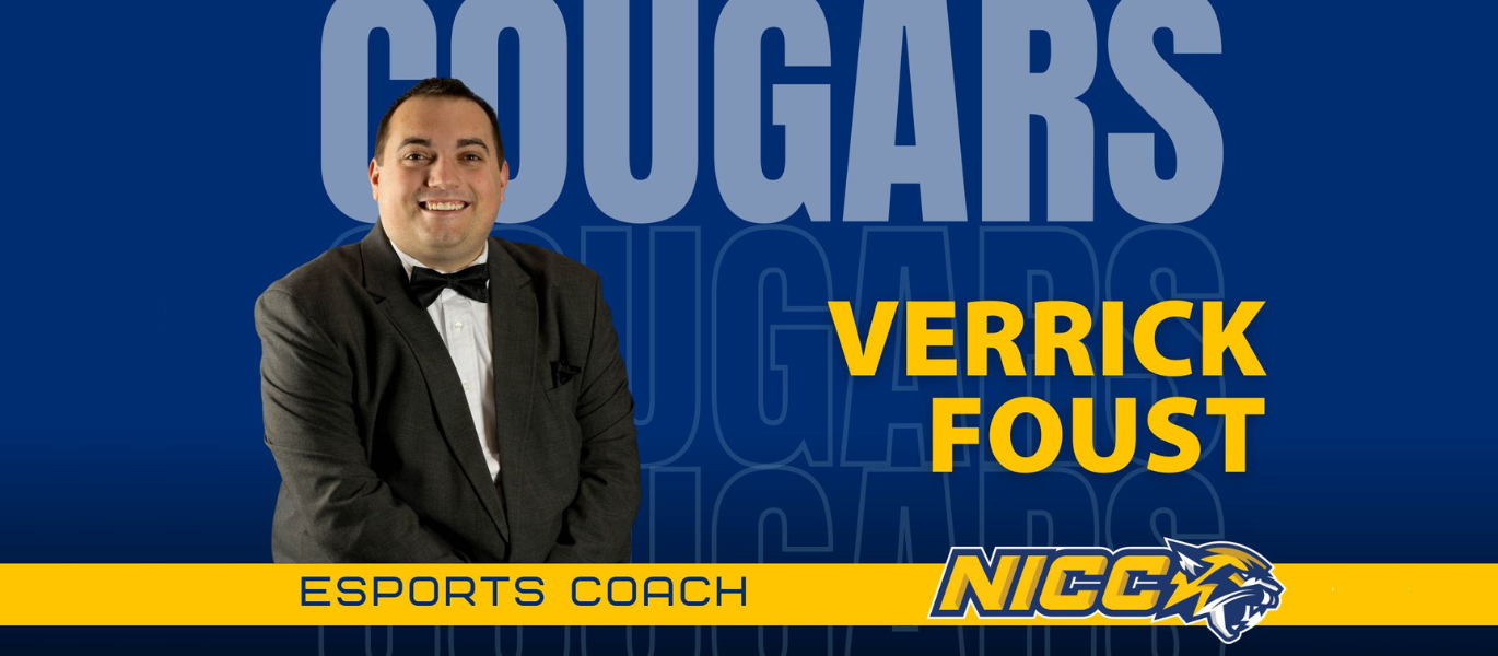 Announcement of Verrick Foust as esports coach