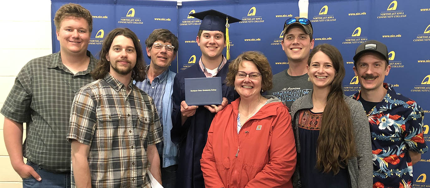 Photo of Mary Hageman and family members